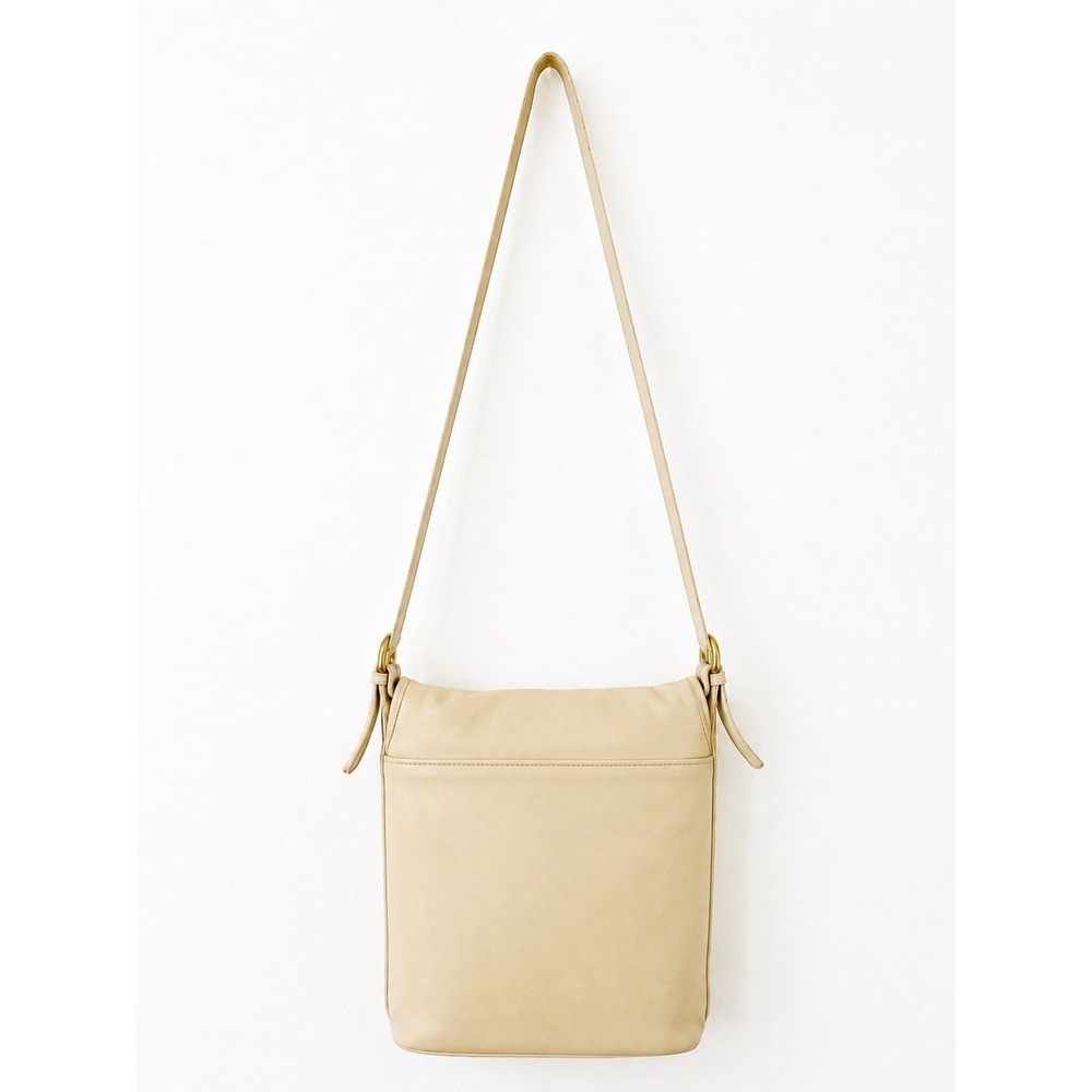 Vintage Coach Whitney Shoulder Bag Leather USA Bone White 4115 with Dust Bag - Picture 6 of 16